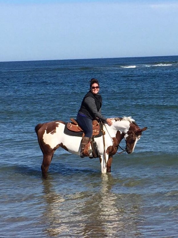 Riding Horses at the Beach 2016